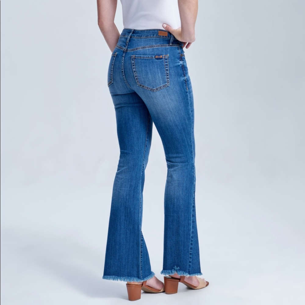 Ultra High Rise Flare Jeans - Picture 3 of 9